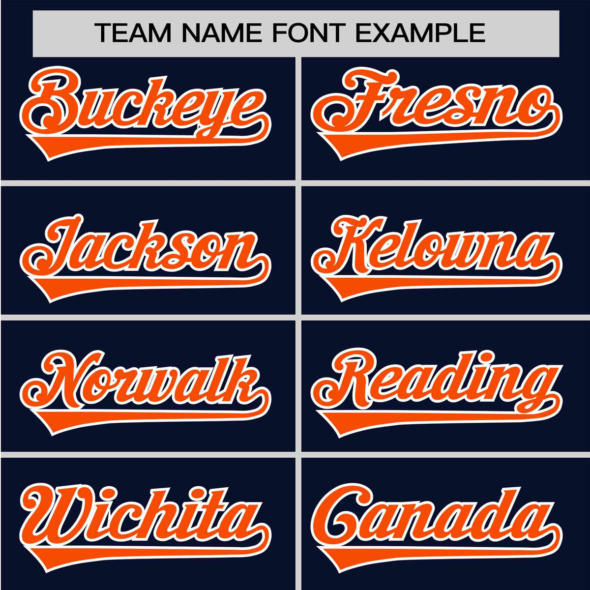 Custom Navy Orange White Baseball Jersey