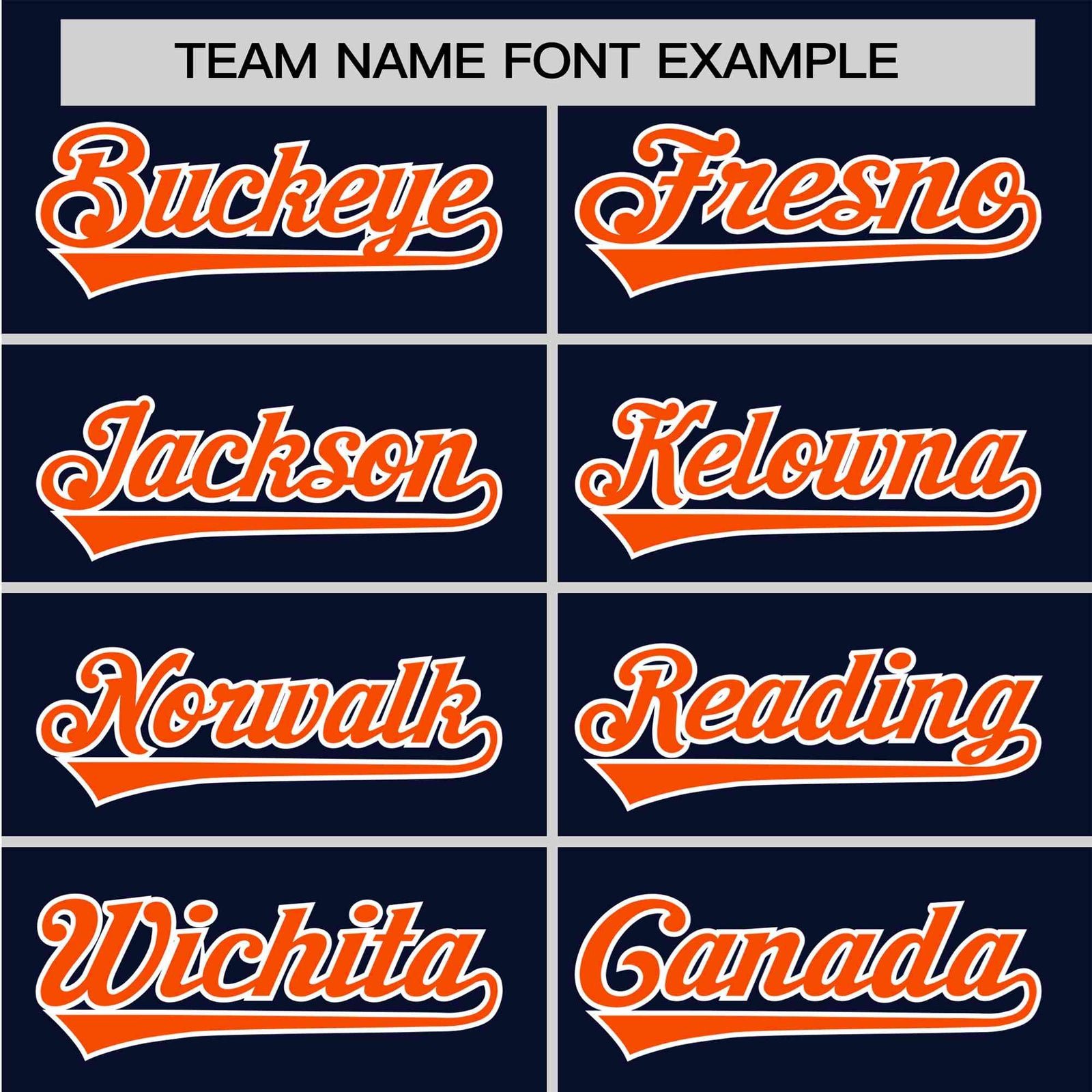 Custom Navy Orange White Baseball Jersey