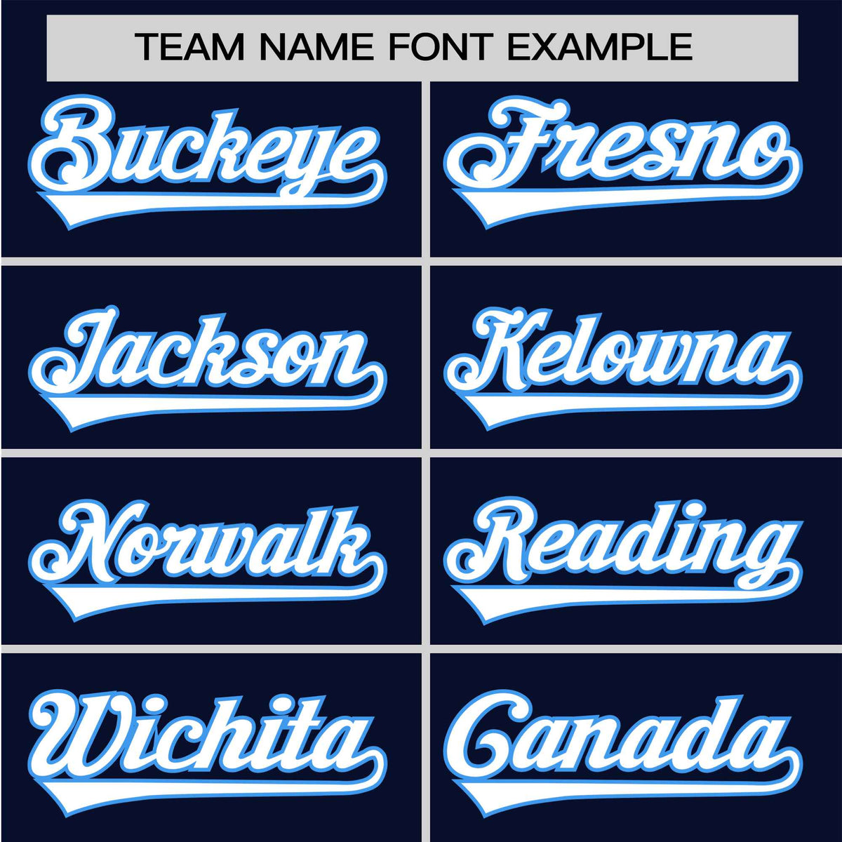 Custom Navy Light Bule White Baseball Jersey
