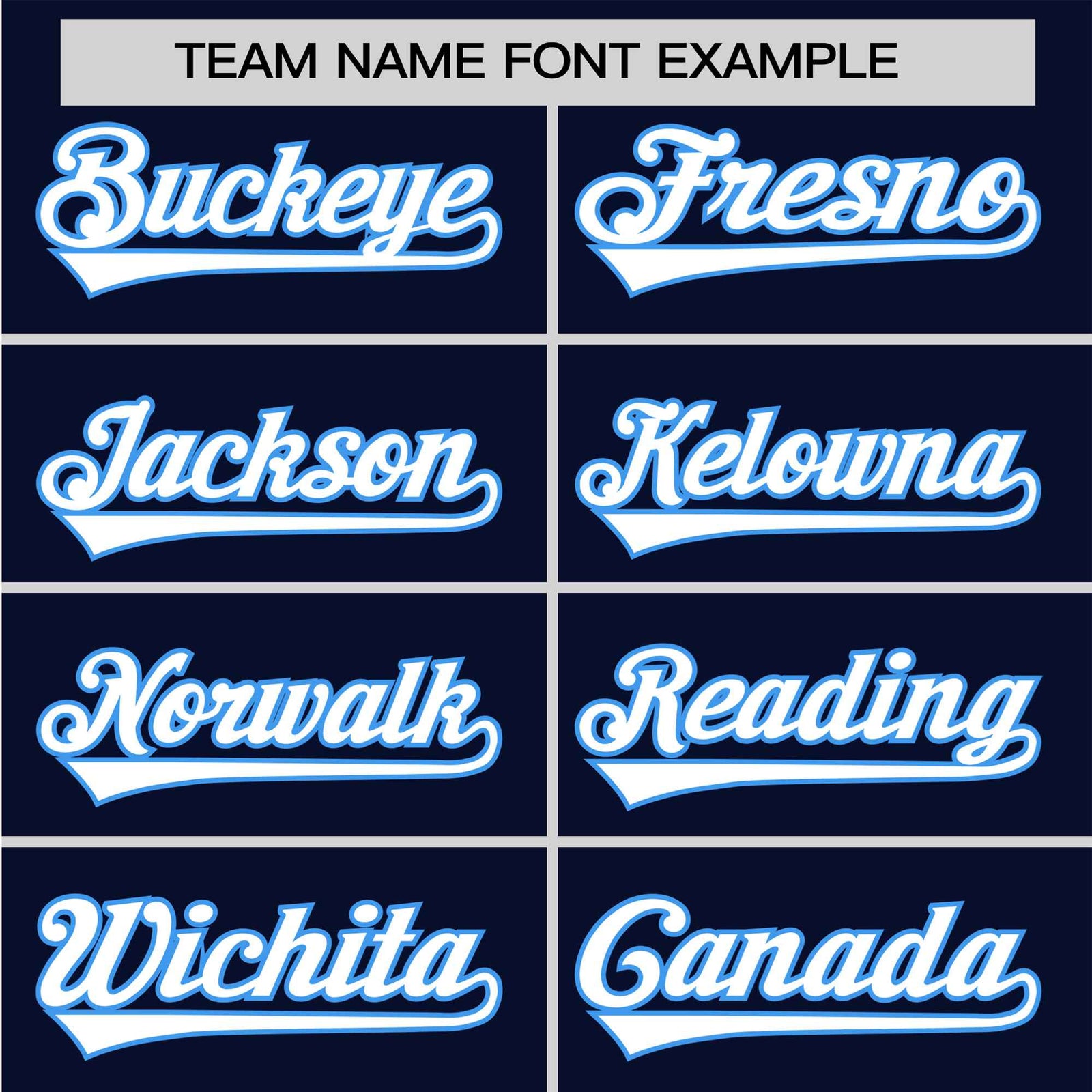 Custom Navy Light Bule White Baseball Jersey