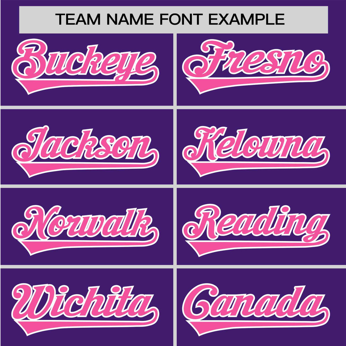 Custom Purple Pink White Baseball Jersey