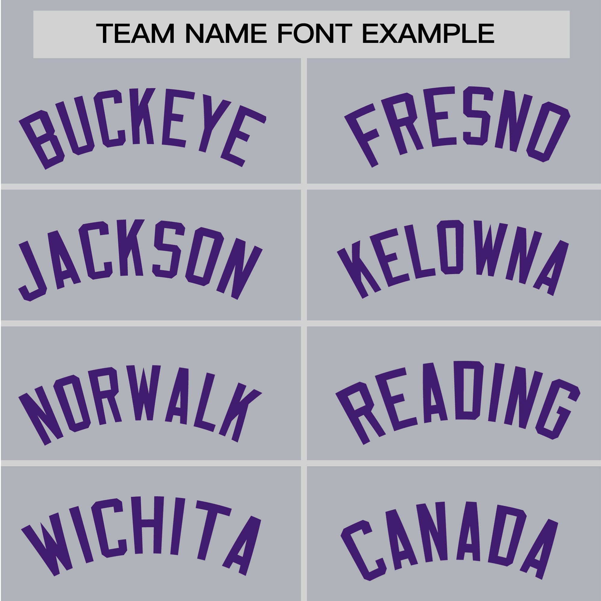 Custom Gray Purple Baseball Jersey Personalized For Adults Youth