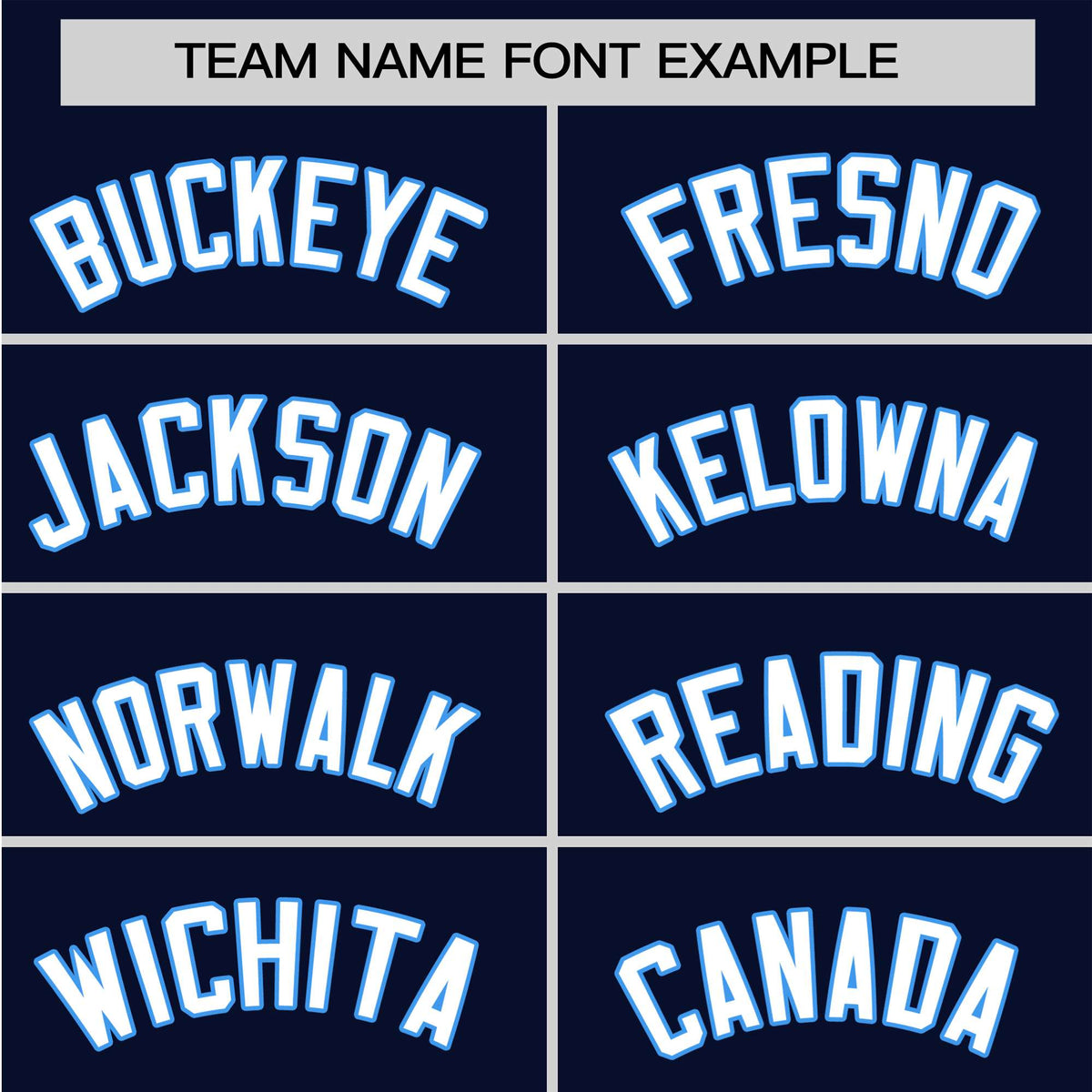 Custom Navy Light Bule White Baseball Jersey