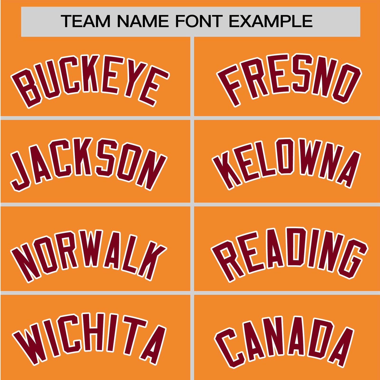 Custom Orange Crimson White Baseball Jersey