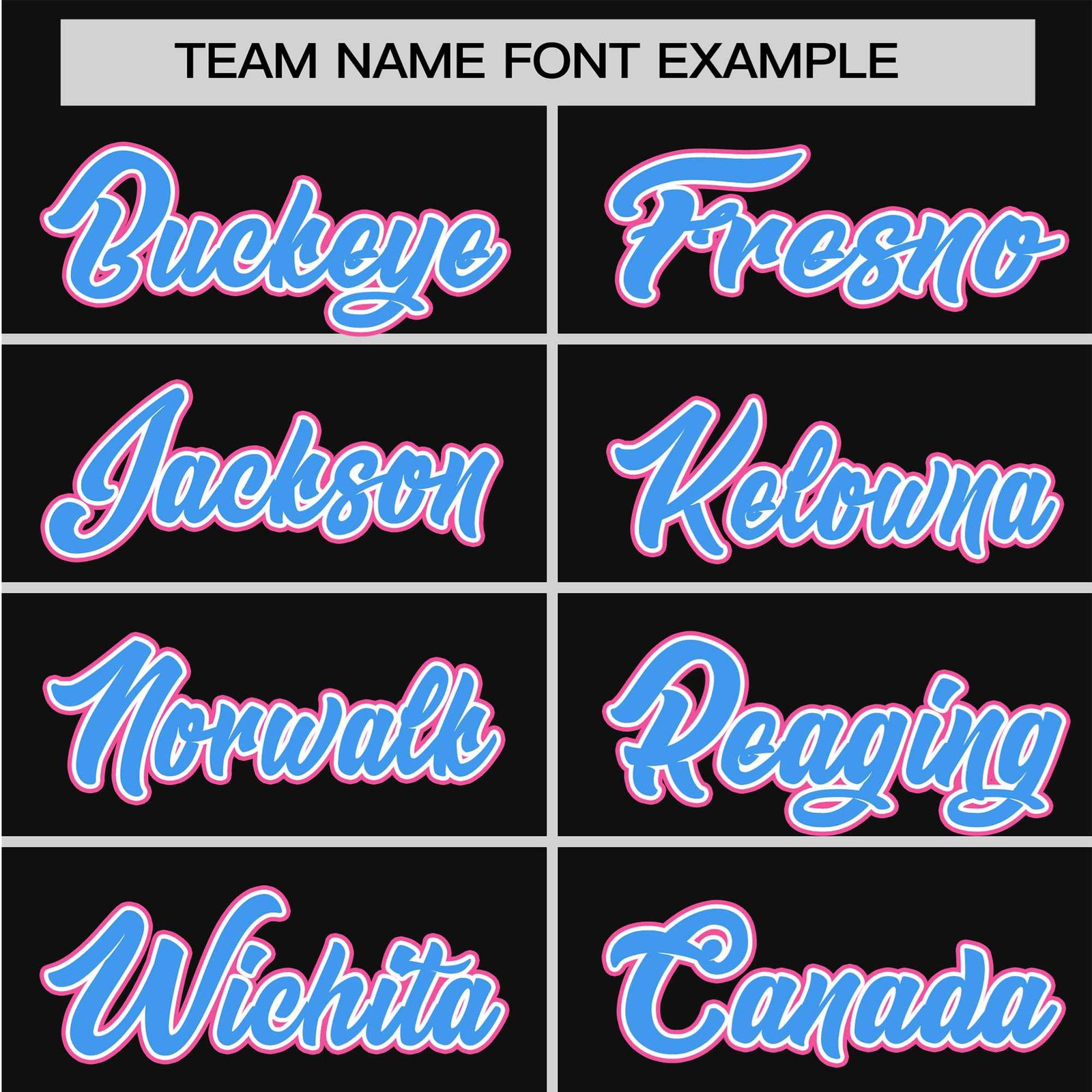 Custom Black Pink Bule White Baseball Jersey