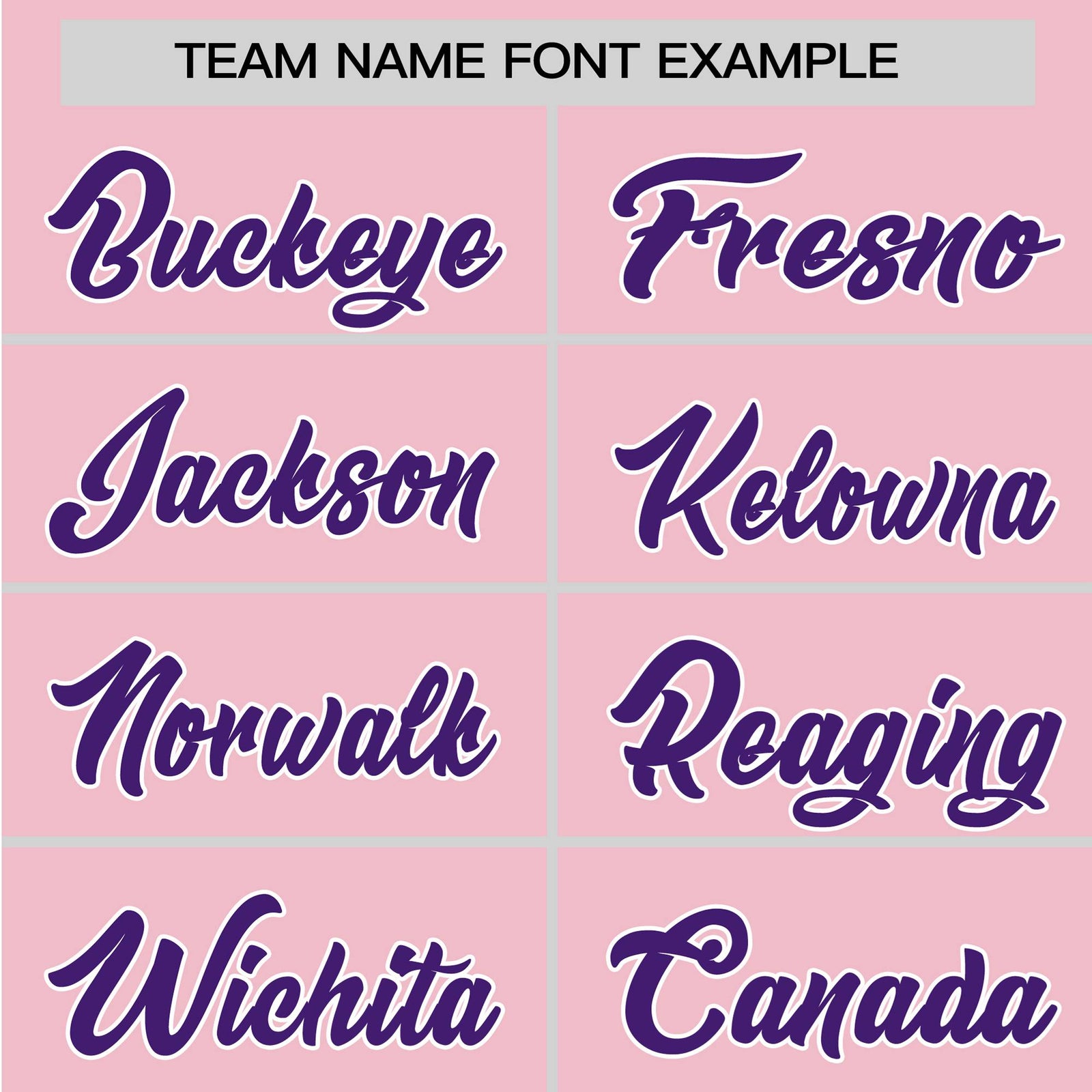 Custom Pink Purple White Baseball Jersey