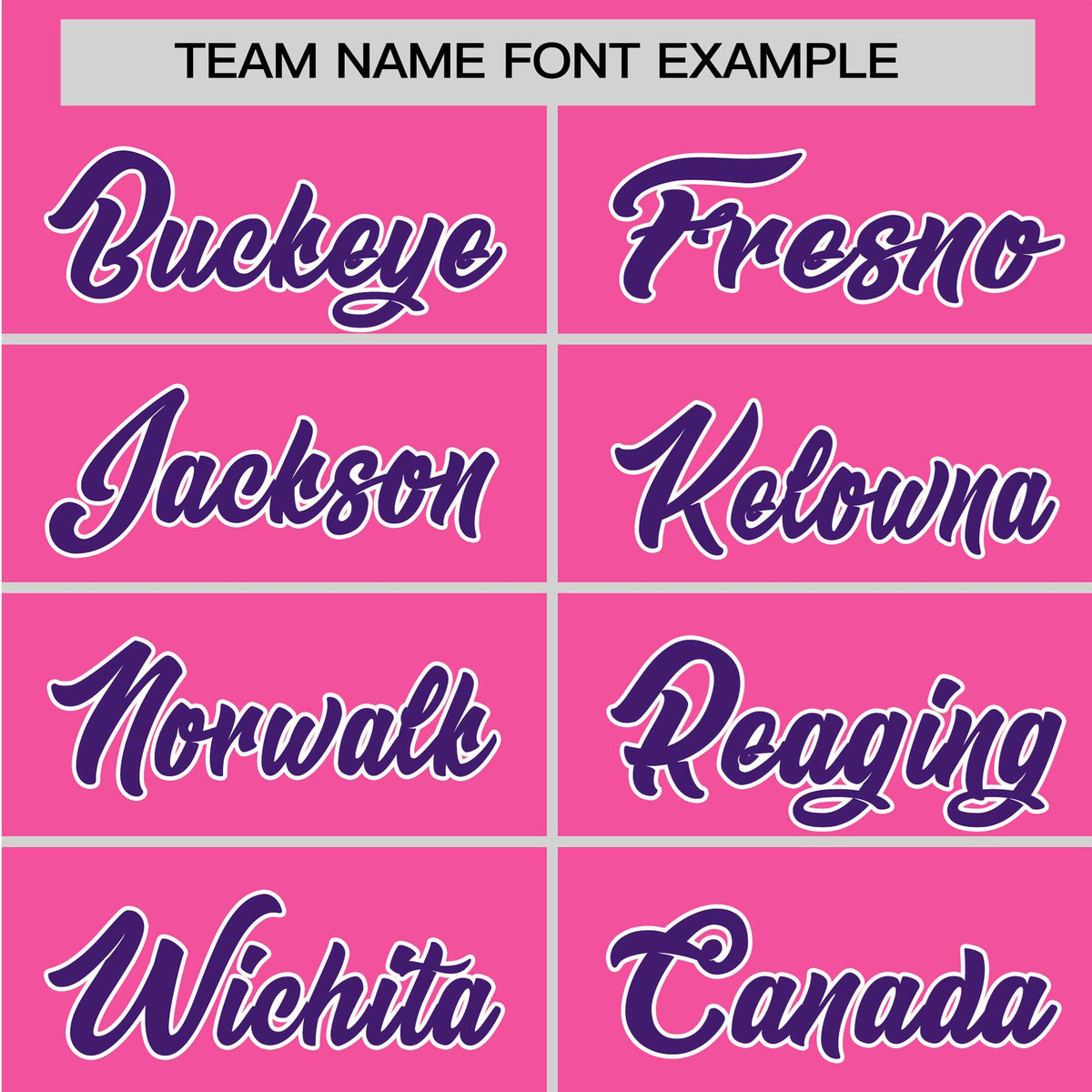 Custom Pink Purple White Baseball Jersey