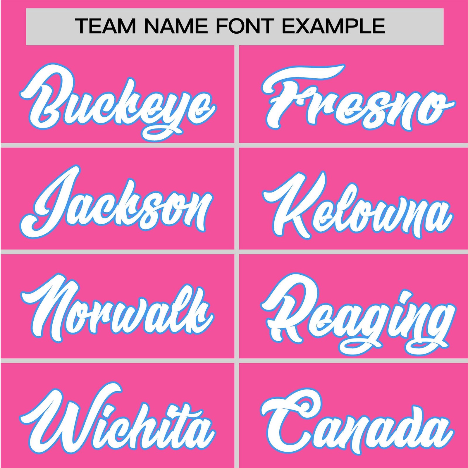 Custom Pink Bule White Baseball Jersey