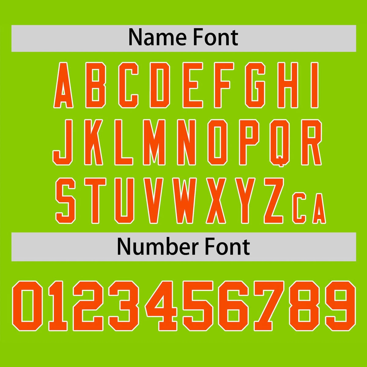 Custom Green Orange White Baseball Jersey