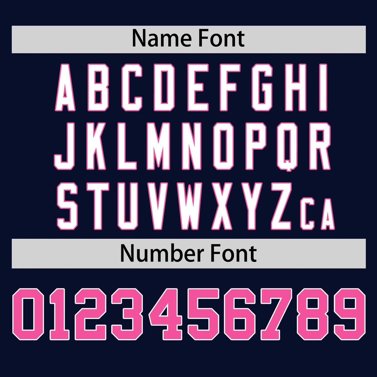 Custom Navy Pink White Baseball Jersey