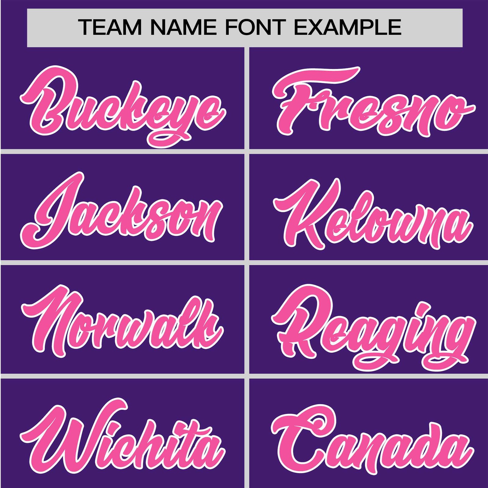 Custom Purple Pink White Baseball Jersey