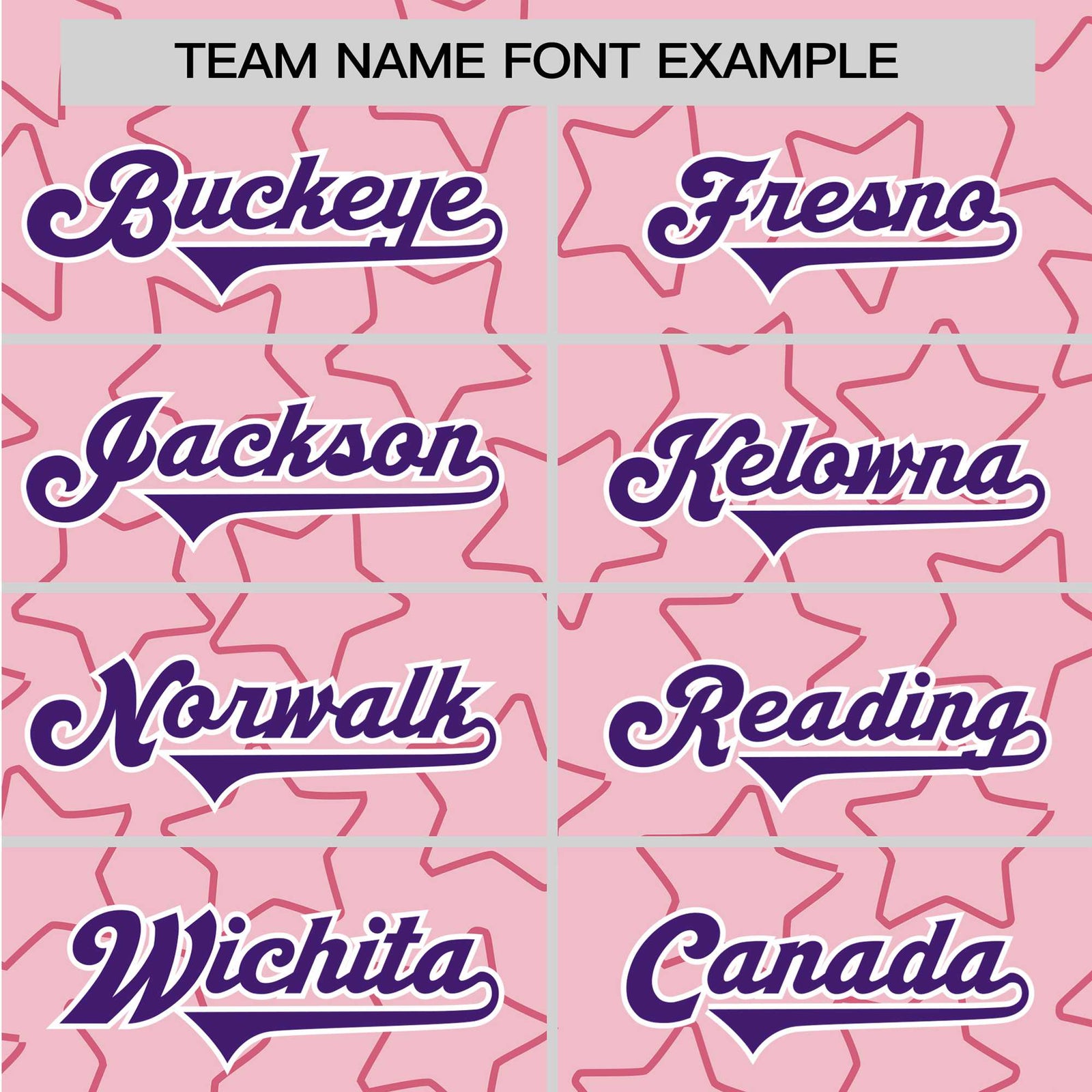 Custom Star Pink violet Baseball Jersey Button Down Shirt Personalized for Adults/Youth