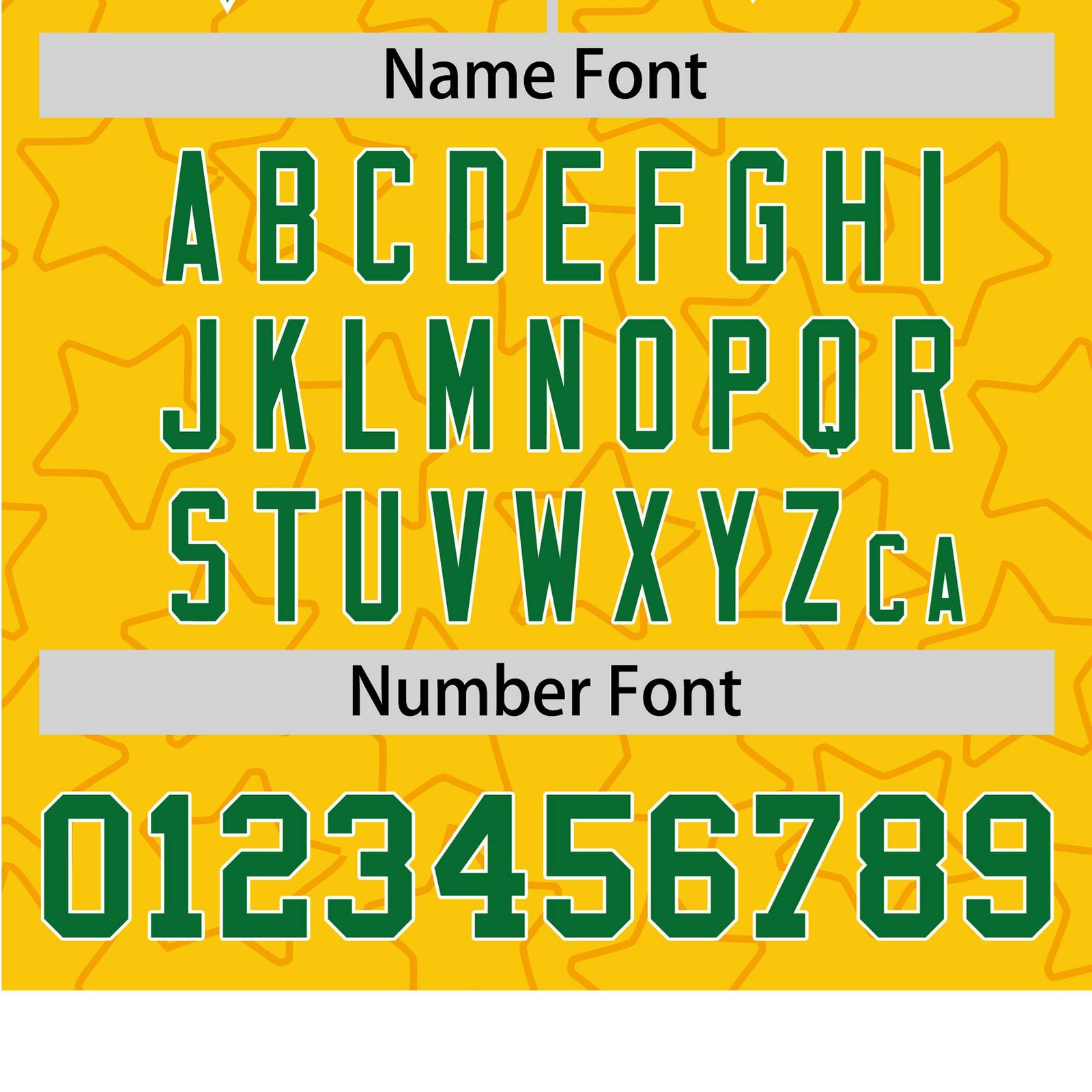 Custom Star Gold Green Baseball Jersey Button Down Shirt Personalized for Adults/Youth