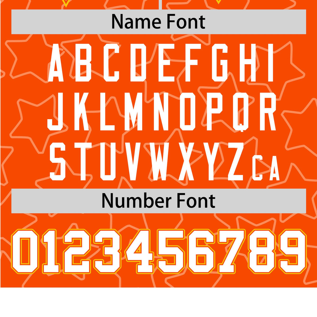 Custom Star Orange White-Gold Baseball Jersey Button Down Shirt Personalized for Adults/Youth