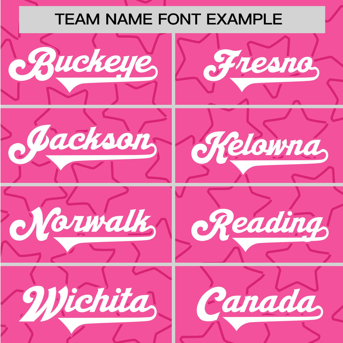 Custom Star Pink White Baseball Jersey Button Down Shirt Personalized for Adults/Youth