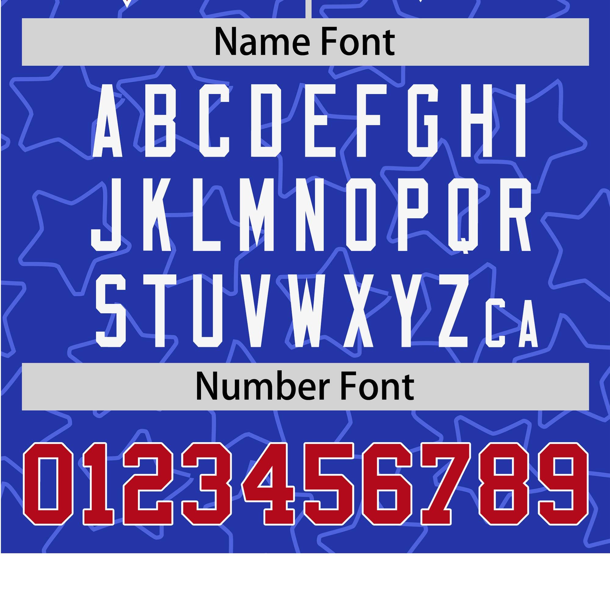 Custom Star Blue Red Baseball Jersey Button Down Shirt Personalized for Adults/Youth