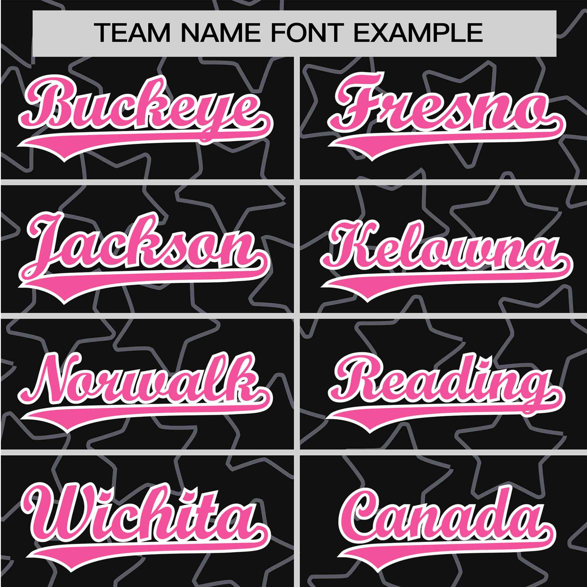 Custom Star Black Pink Baseball Jersey Button Down Shirt Personalized for Adults/Youth