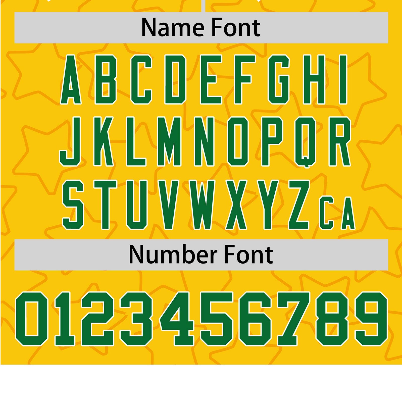 Custom Star Gold Green Baseball Jersey Button Down Shirt Personalized for Adults/Youth