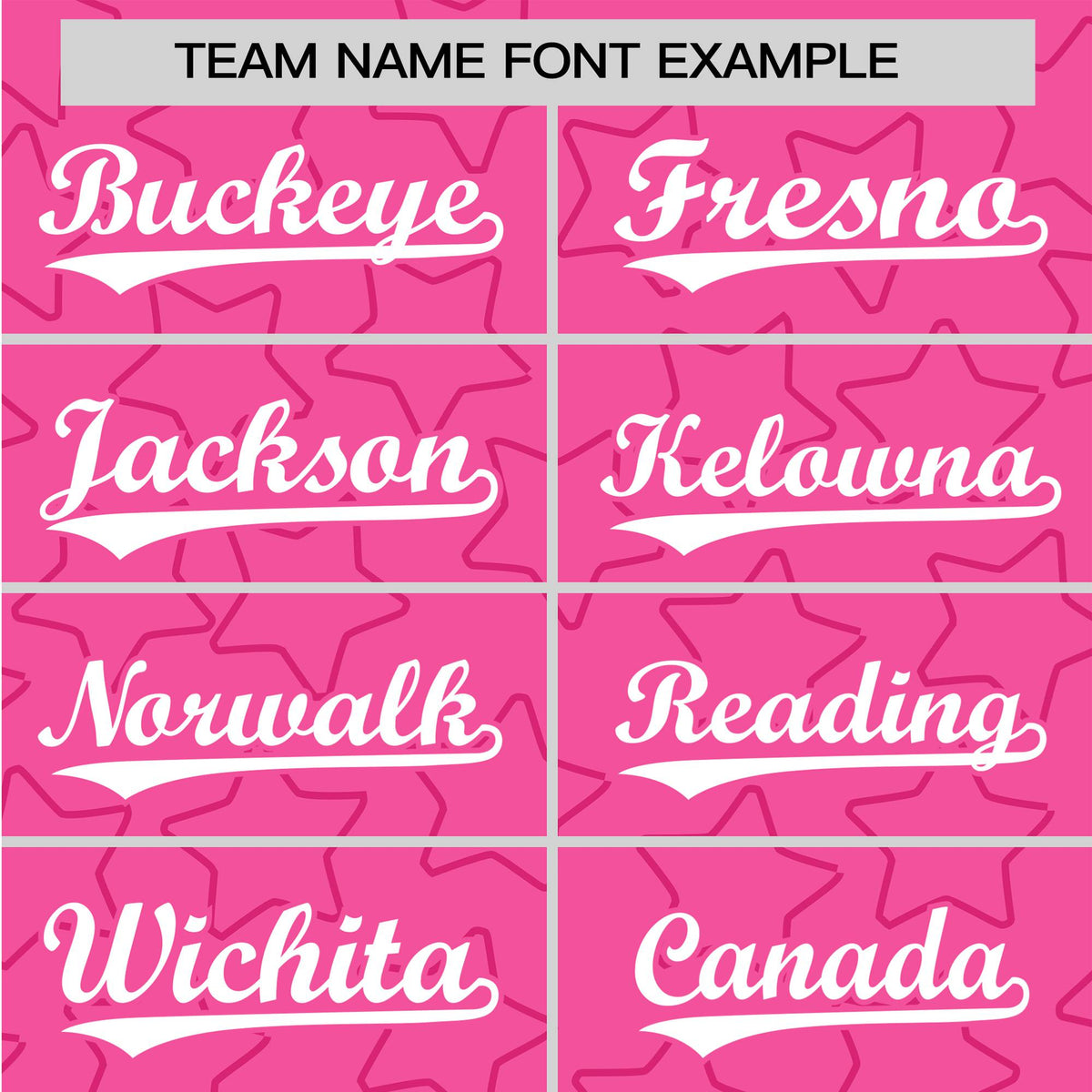 Custom Star Pink White Baseball Jersey Button Down Shirt Personalized for Adults/Youth