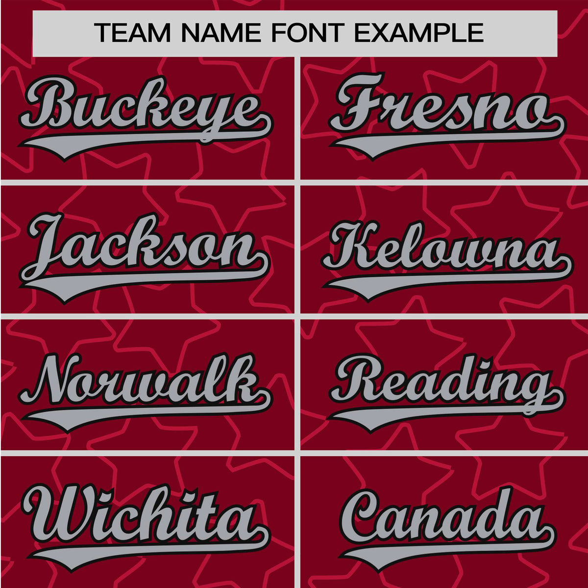 Custom Star Maroon Gray Baseball Jersey Button Down Shirt Personalized for Adults/Youth