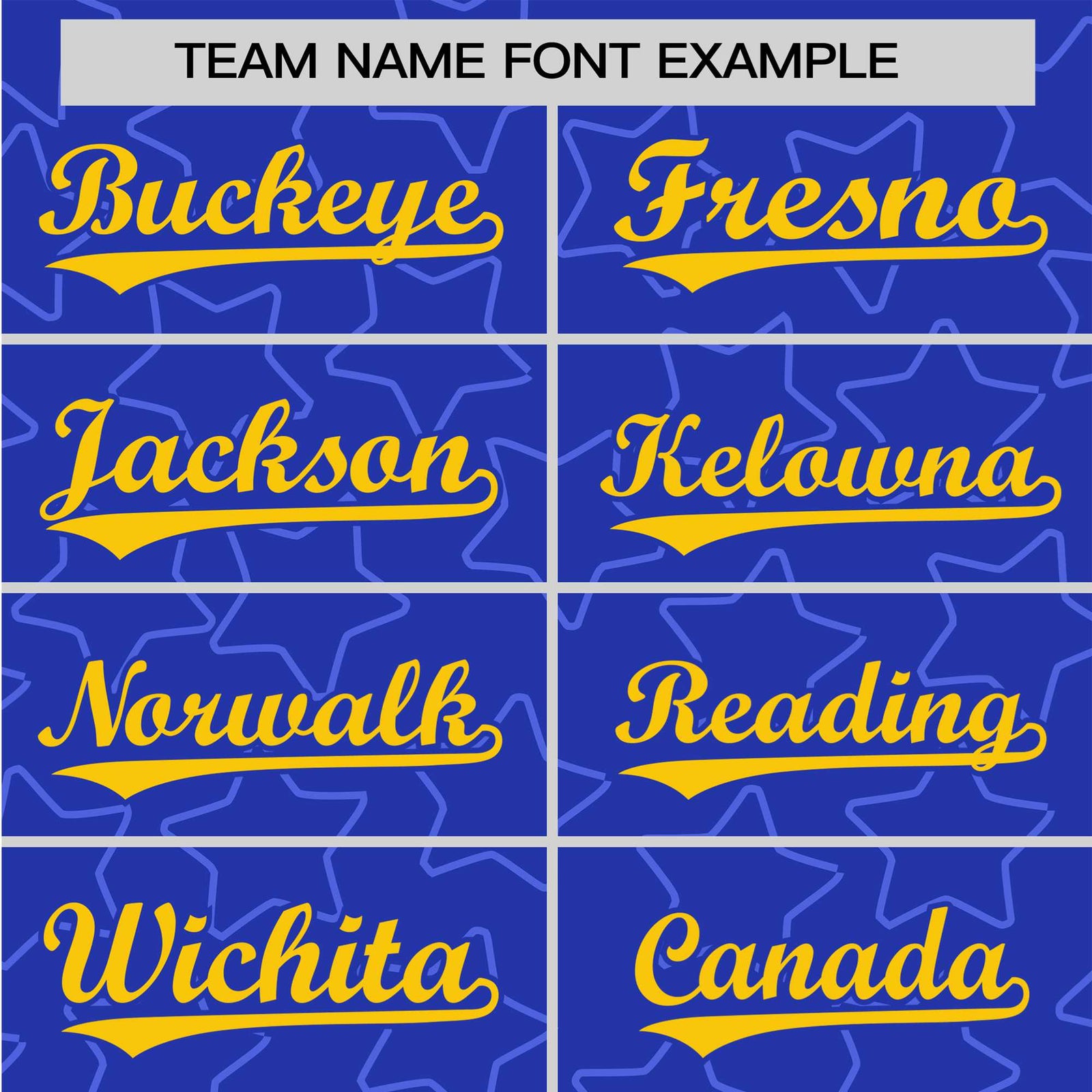 Custom Star Blue Gold Baseball Jersey Button Down Shirt Personalized for Adults/Youth