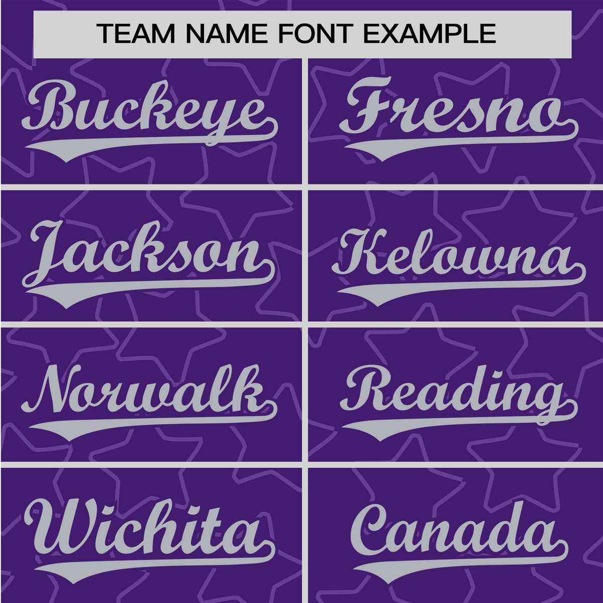 Custom Star Purple White Baseball Jersey Button Down Shirt Personalized for Adults/Youth