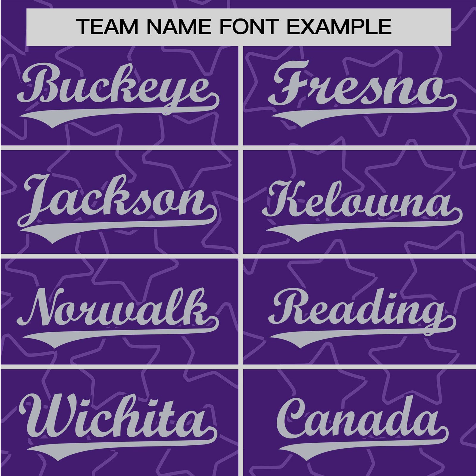 Custom Star Purple White Baseball Jersey Button Down Shirt Personalized for Adults/Youth