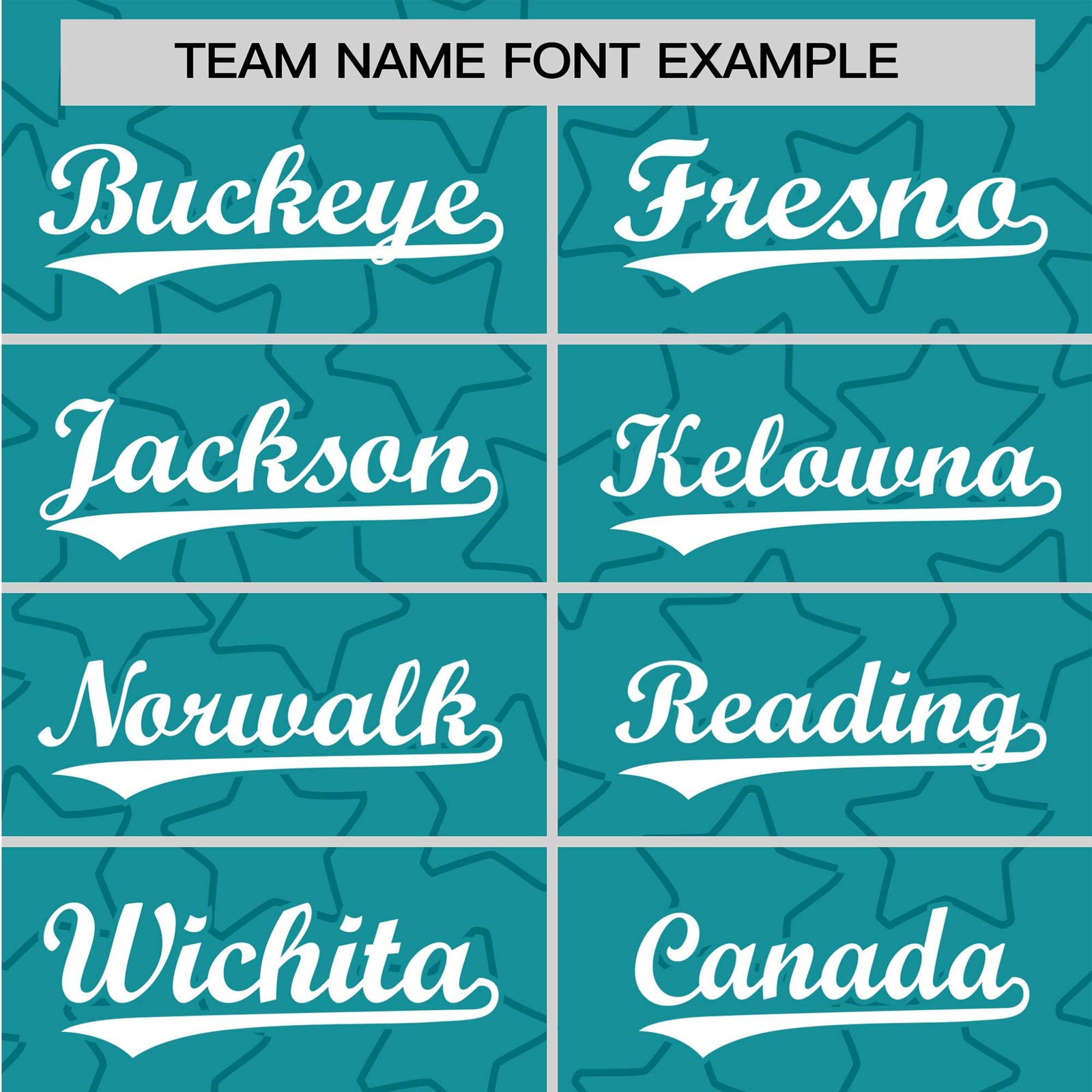 Custom Star Turquoise White Baseball Jersey Button Down Shirt Personalized for Adults/Youth