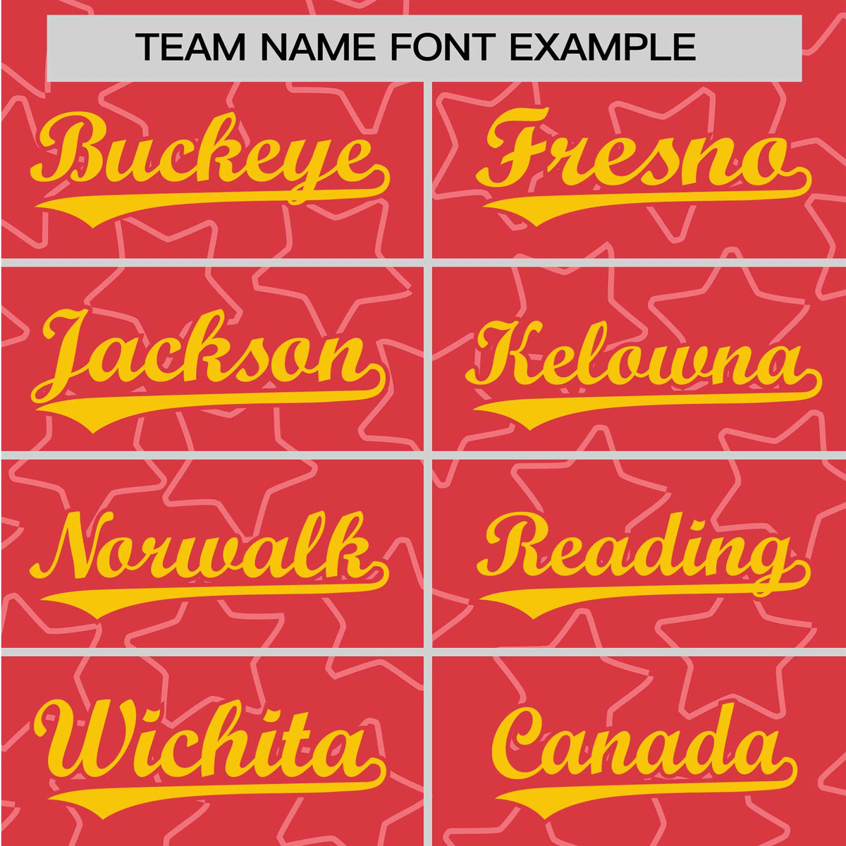 Custom Star Red Gold Baseball Jersey Button Down Shirt Personalized for Adults/Youth