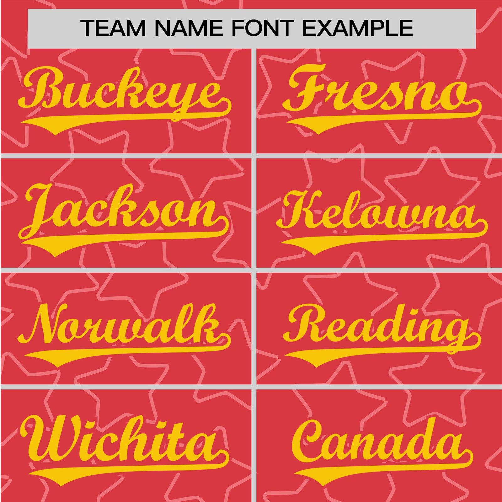 Custom Star Red Gold Baseball Jersey Button Down Shirt Personalized for Adults/Youth