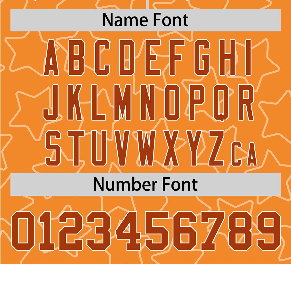 Custom Star Orange Red Baseball Jersey Button Down Shirt Personalized for Adults/Youth