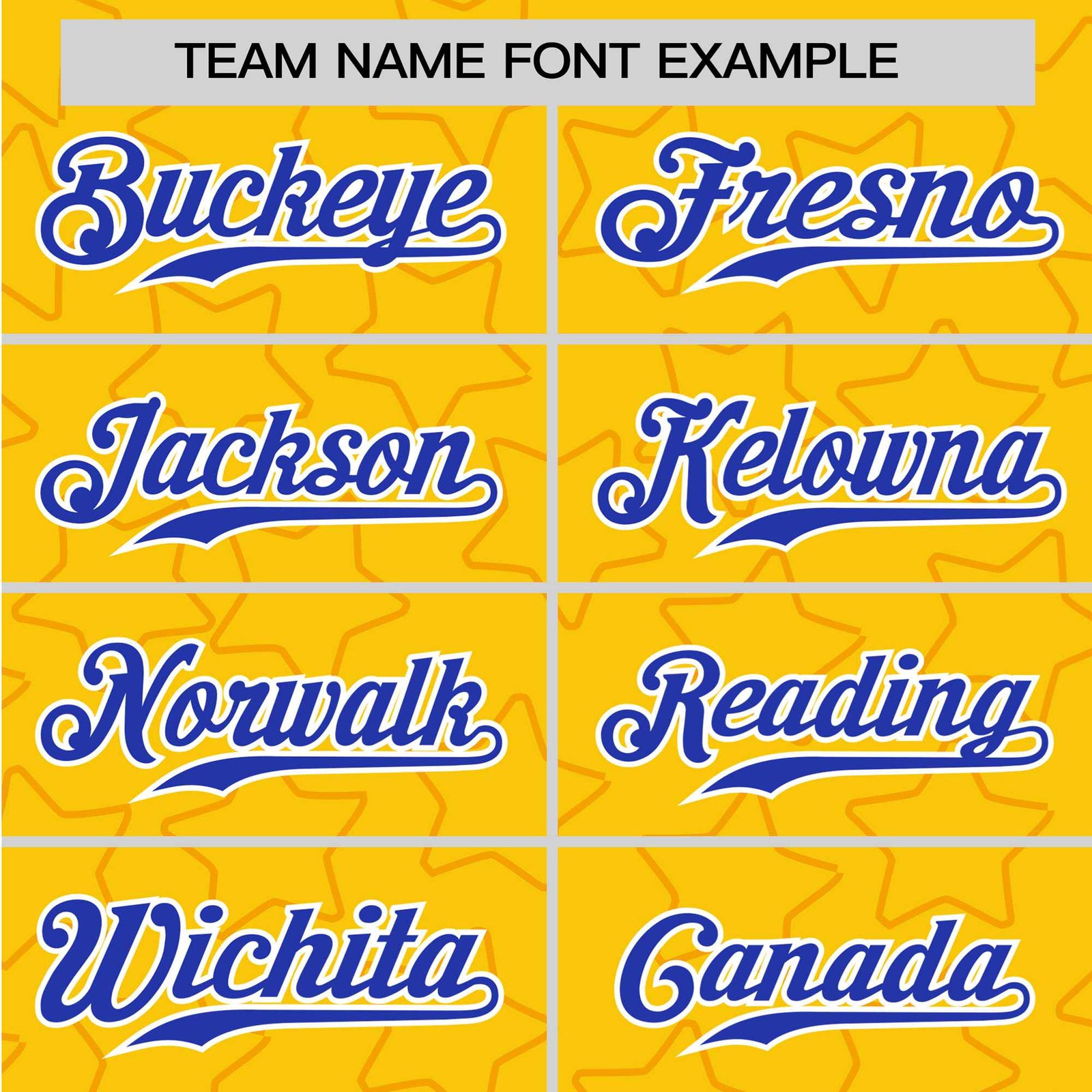 Custom Star Gold Blue Baseball Jersey Button Down Shirt Personalized for Adults/Youth