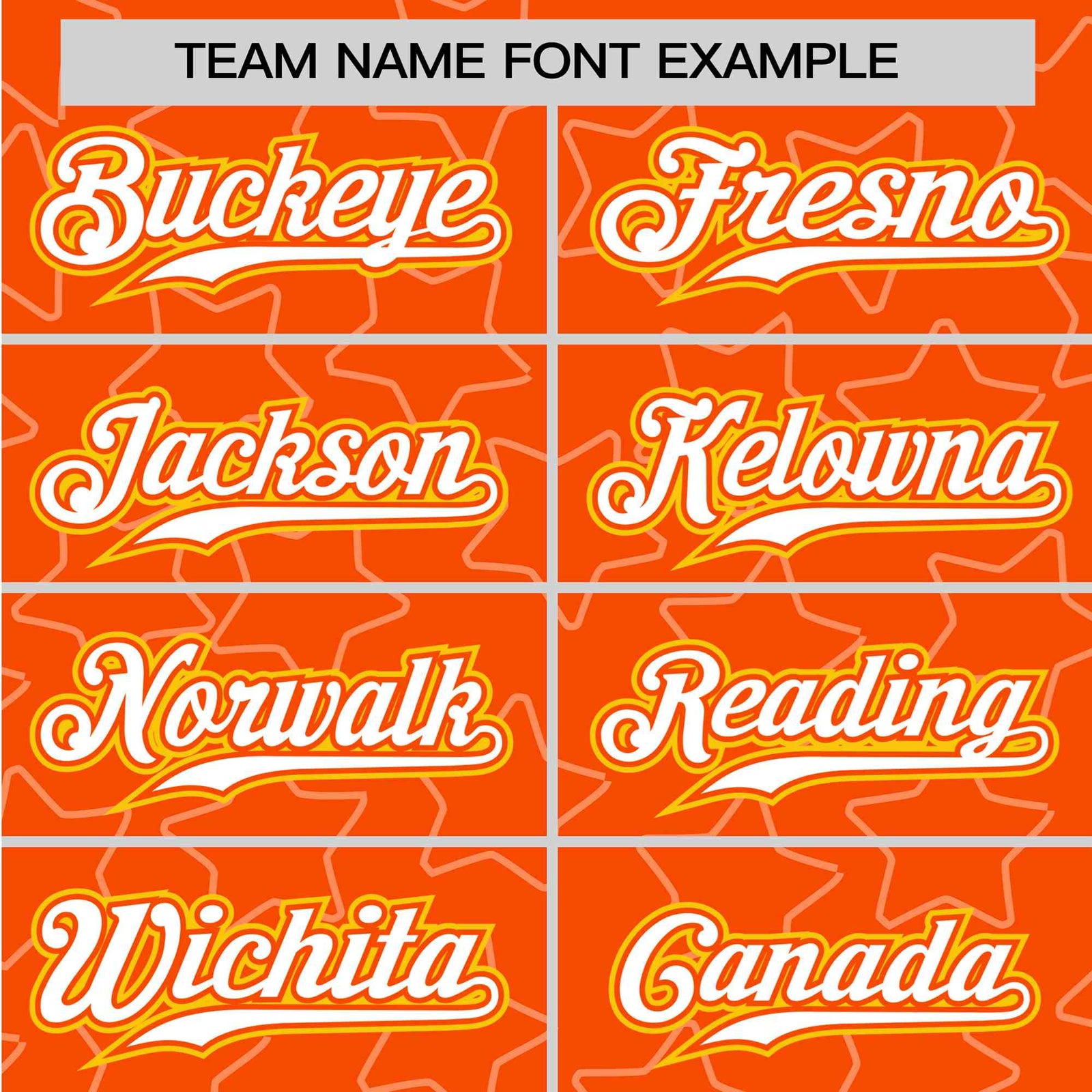 Custom Star Orange White-Gold Baseball Jersey Button Down Shirt Personalized for Adults/Youth