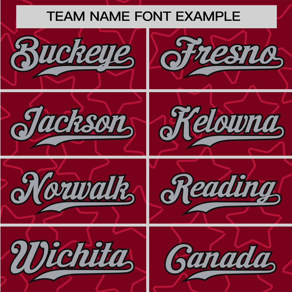 Custom Star Maroon Gray Baseball Jersey Button Down Shirt Personalized for Adults/Youth