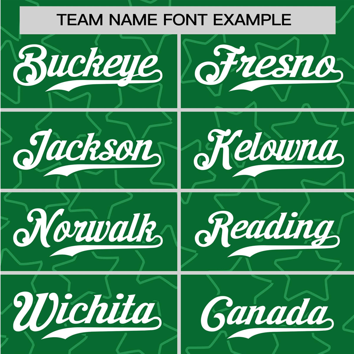 Custom Star Green White Baseball Jersey Button Down Shirt Personalized for Adults/Youth