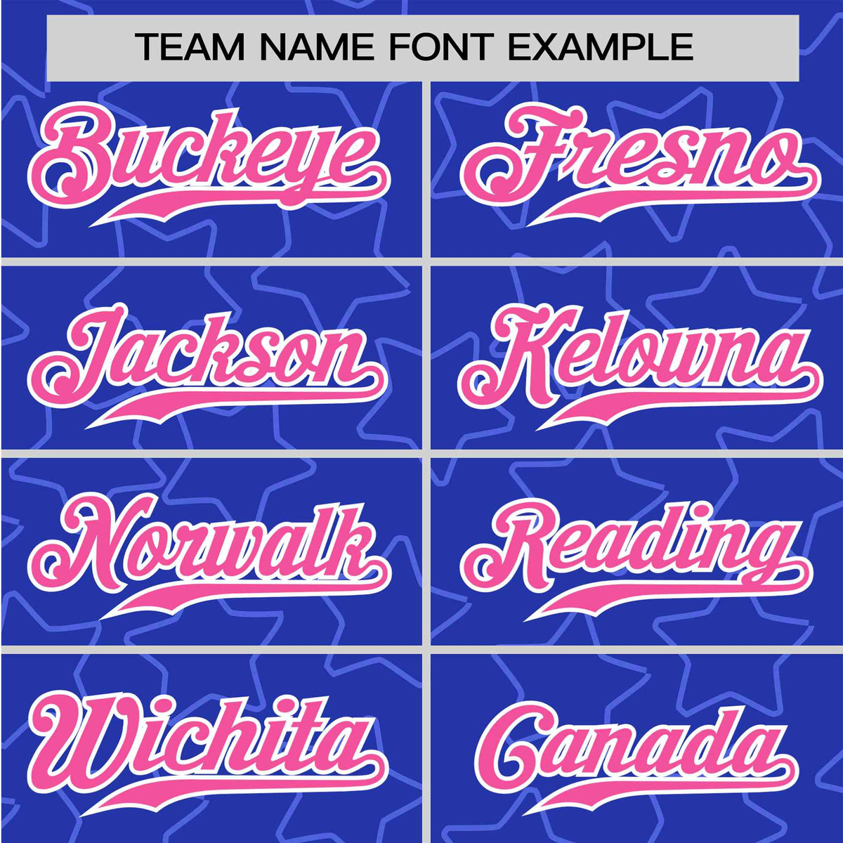 Custom Star Blue Pink Baseball Jersey Button Down Shirt Personalized for Adults/Youth