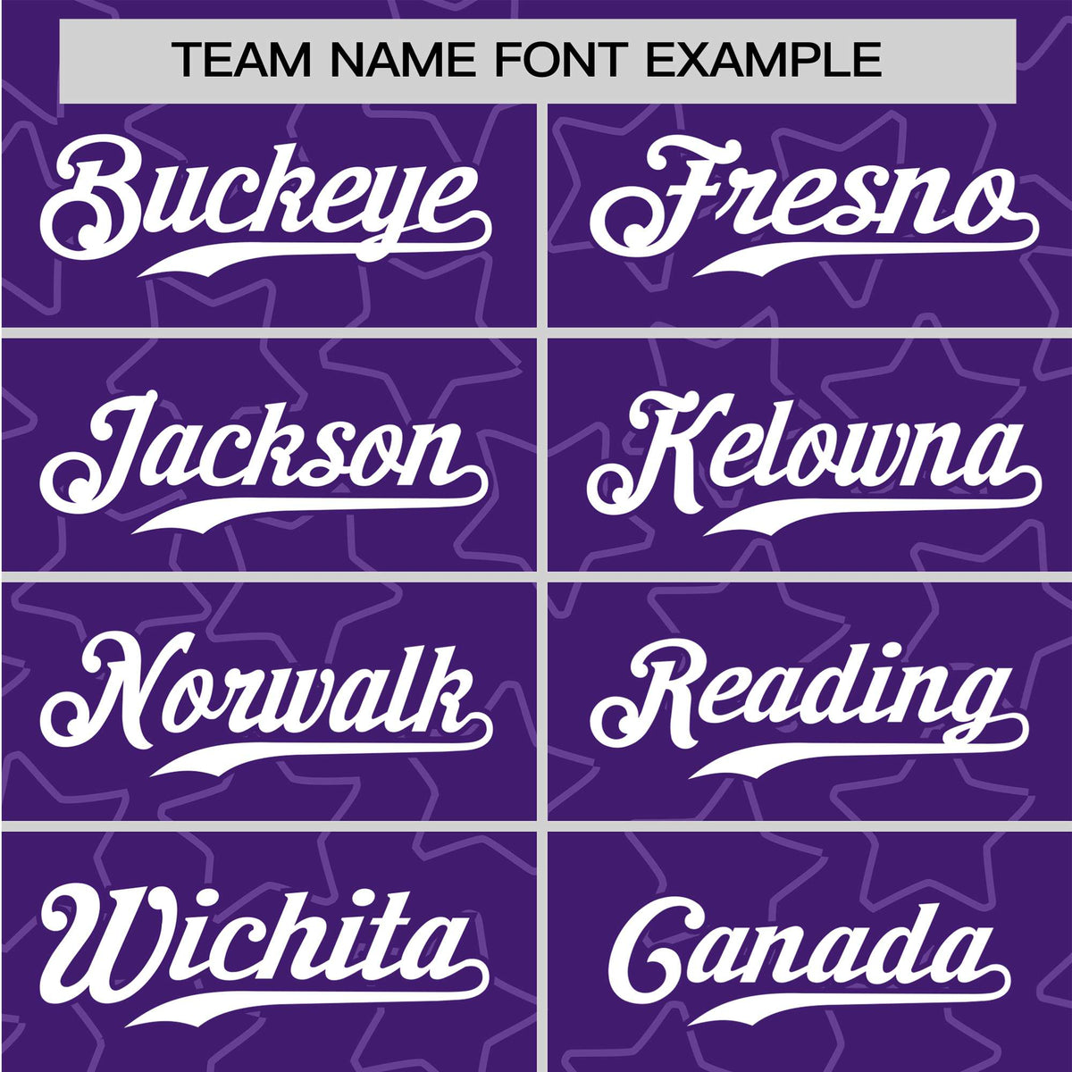 Custom Star Purple White Baseball Jersey Button Down Shirt Personalized for Adults/Youth