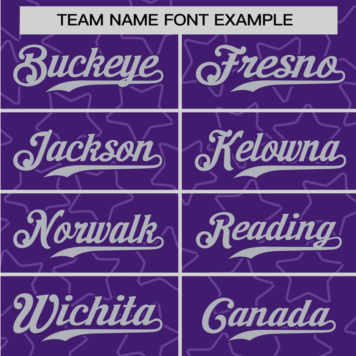 Custom Star Purple White Baseball Jersey Button Down Shirt Personalized for Adults/Youth