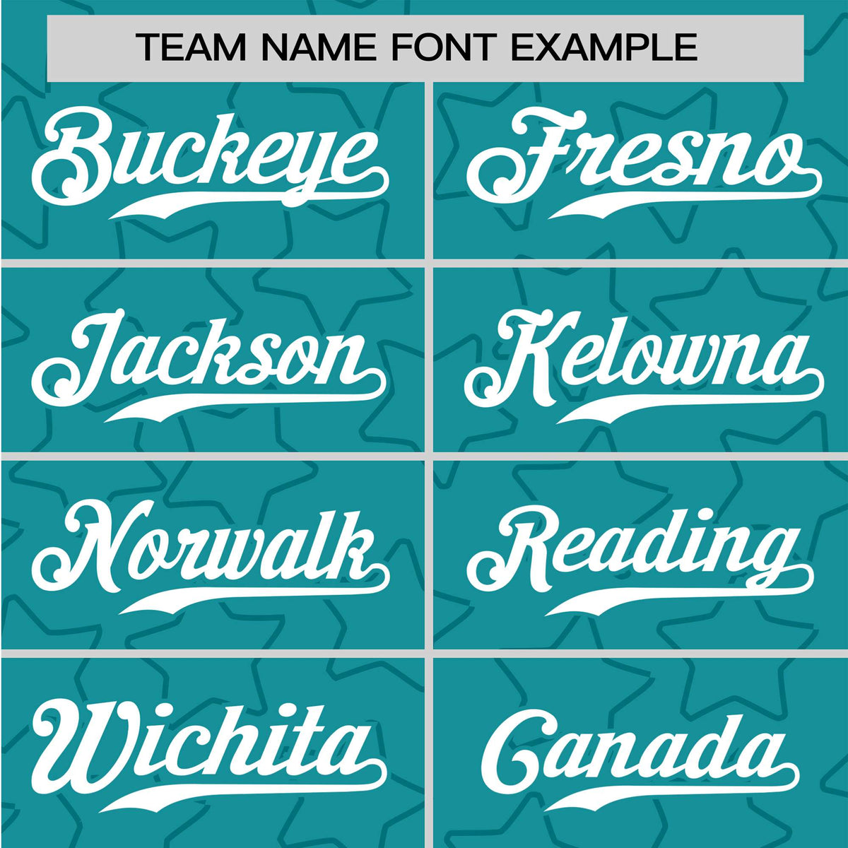 Custom Star Turquoise White Baseball Jersey Button Down Shirt Personalized for Adults/Youth