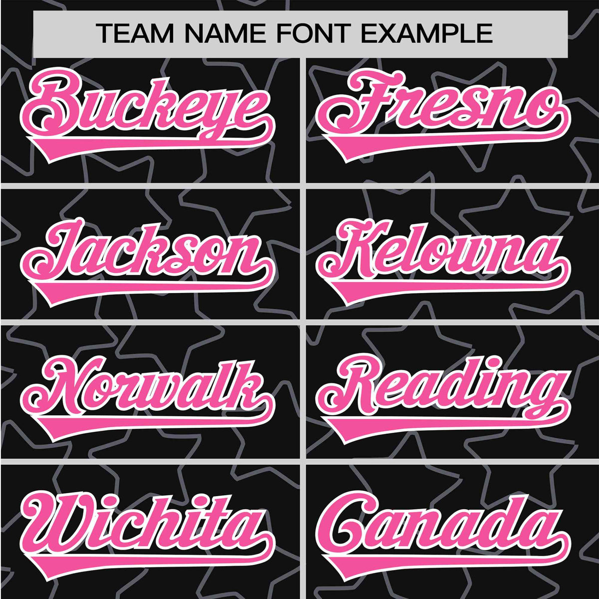 Custom Star Black Pink Baseball Jersey Button Down Shirt Personalized for Adults/Youth