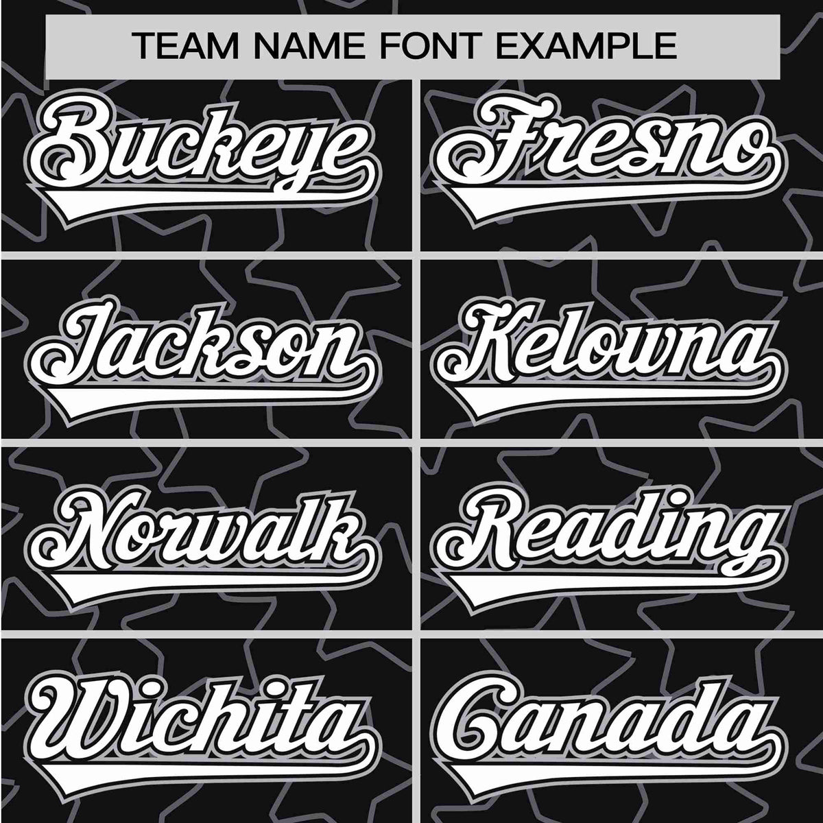 Custom Star Black White Baseball Jersey Button Down Shirt Personalized for Adults/Youth