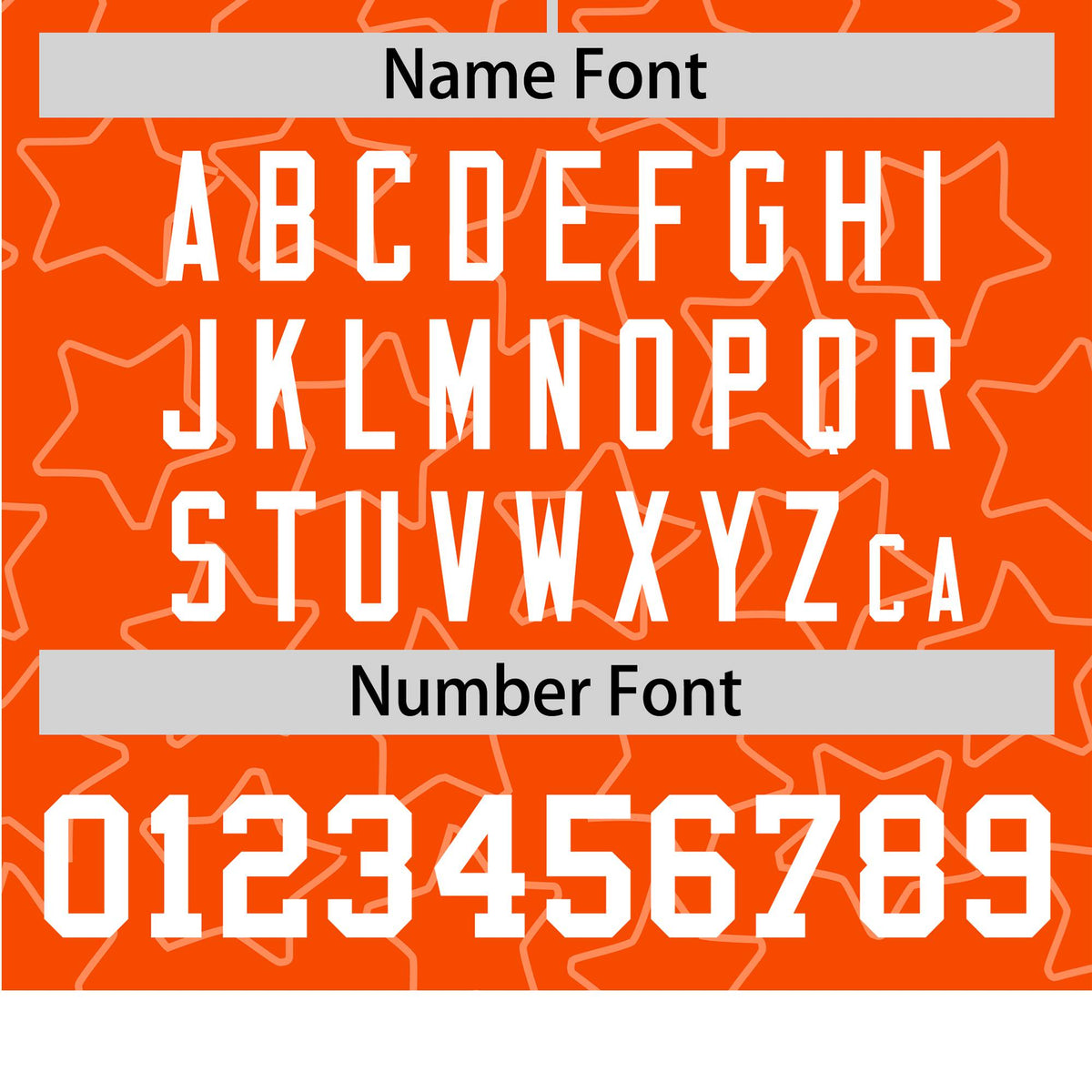 Custom Star Orange White Baseball Jersey Button Down Shirt Personalized for Adults/Youth