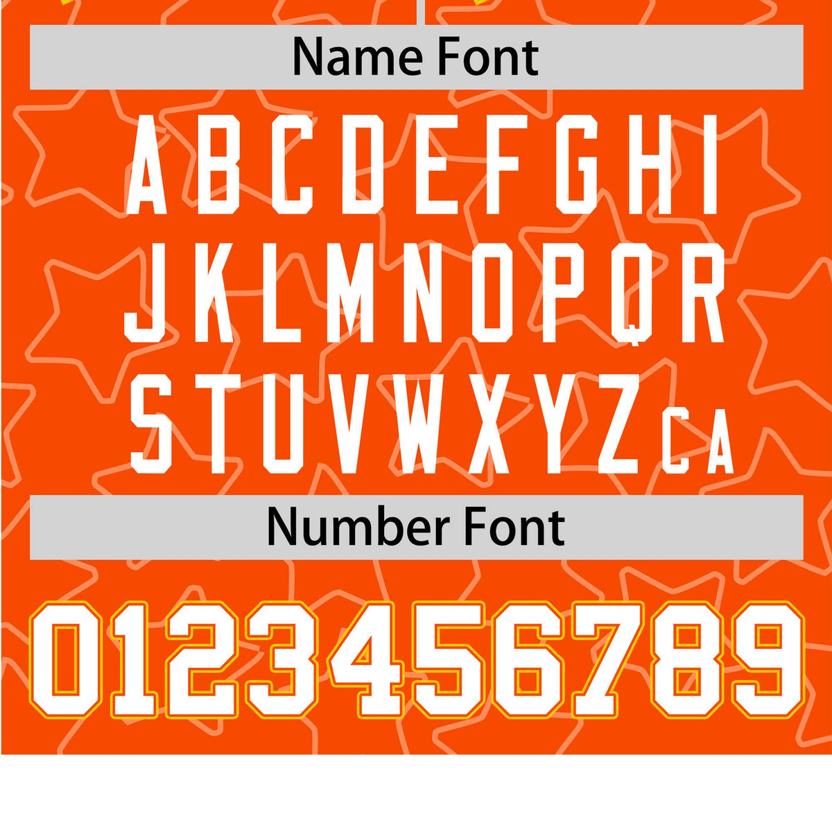 Custom Star Orange White-Gold Baseball Jersey Button Down Shirt Personalized for Adults/Youth