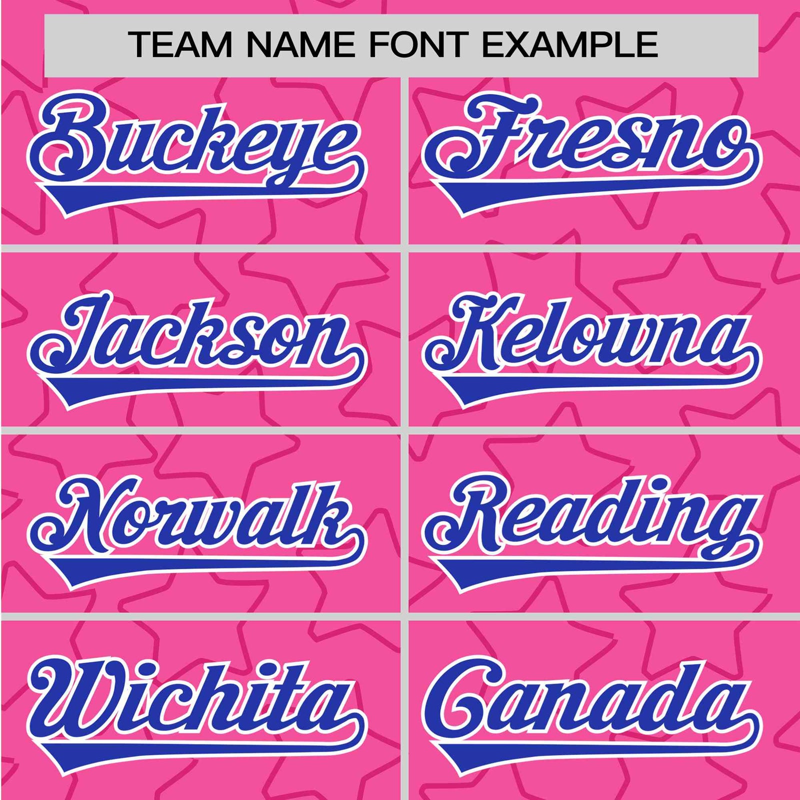 Custom Star Pink Blue Baseball Jersey Button Down Shirt Personalized for Adults/Youth