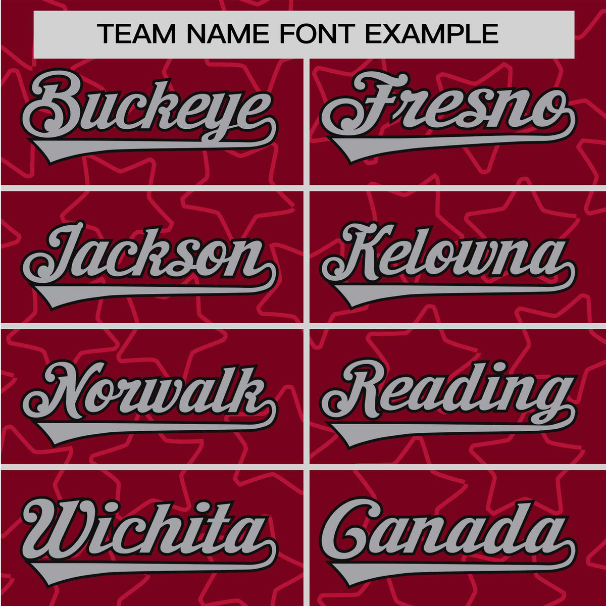 Custom Star Maroon Gray Baseball Jersey Button Down Shirt Personalized for Adults/Youth