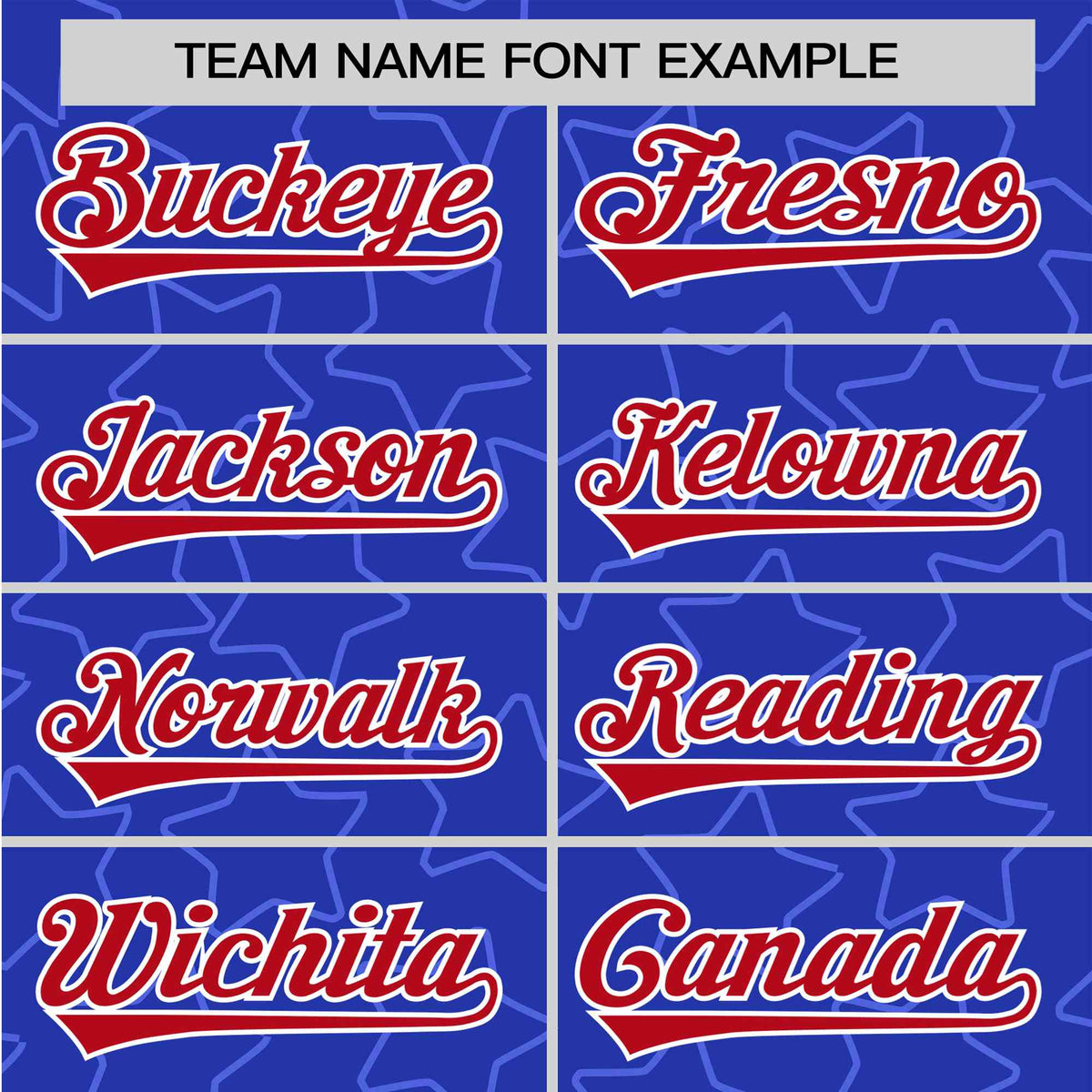 Custom Star Blue Red Baseball Jersey Button Down Shirt Personalized for Adults/Youth