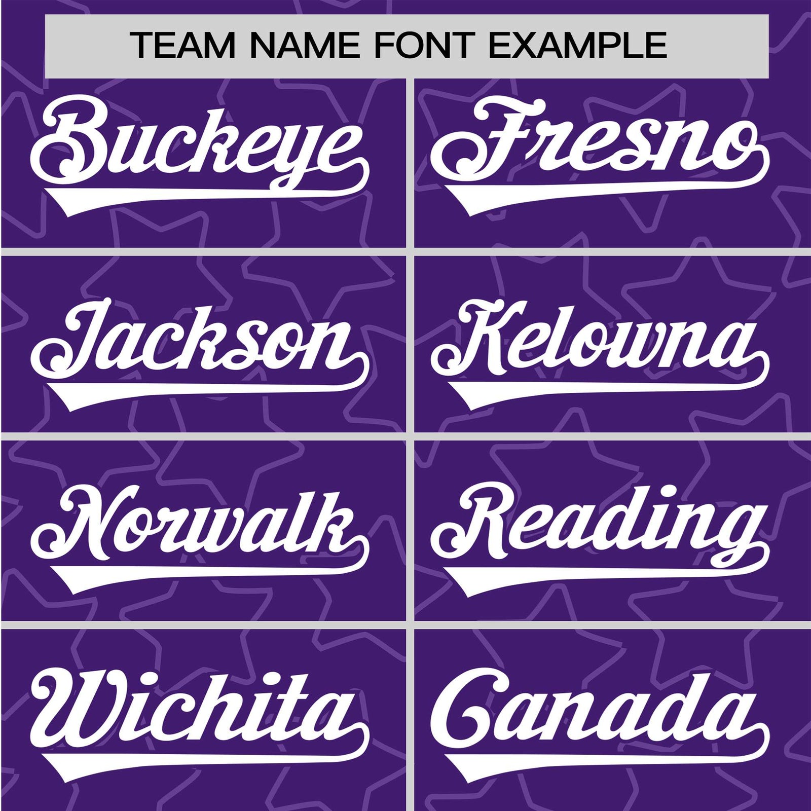 Custom Star Purple White Baseball Jersey Button Down Shirt Personalized for Adults/Youth