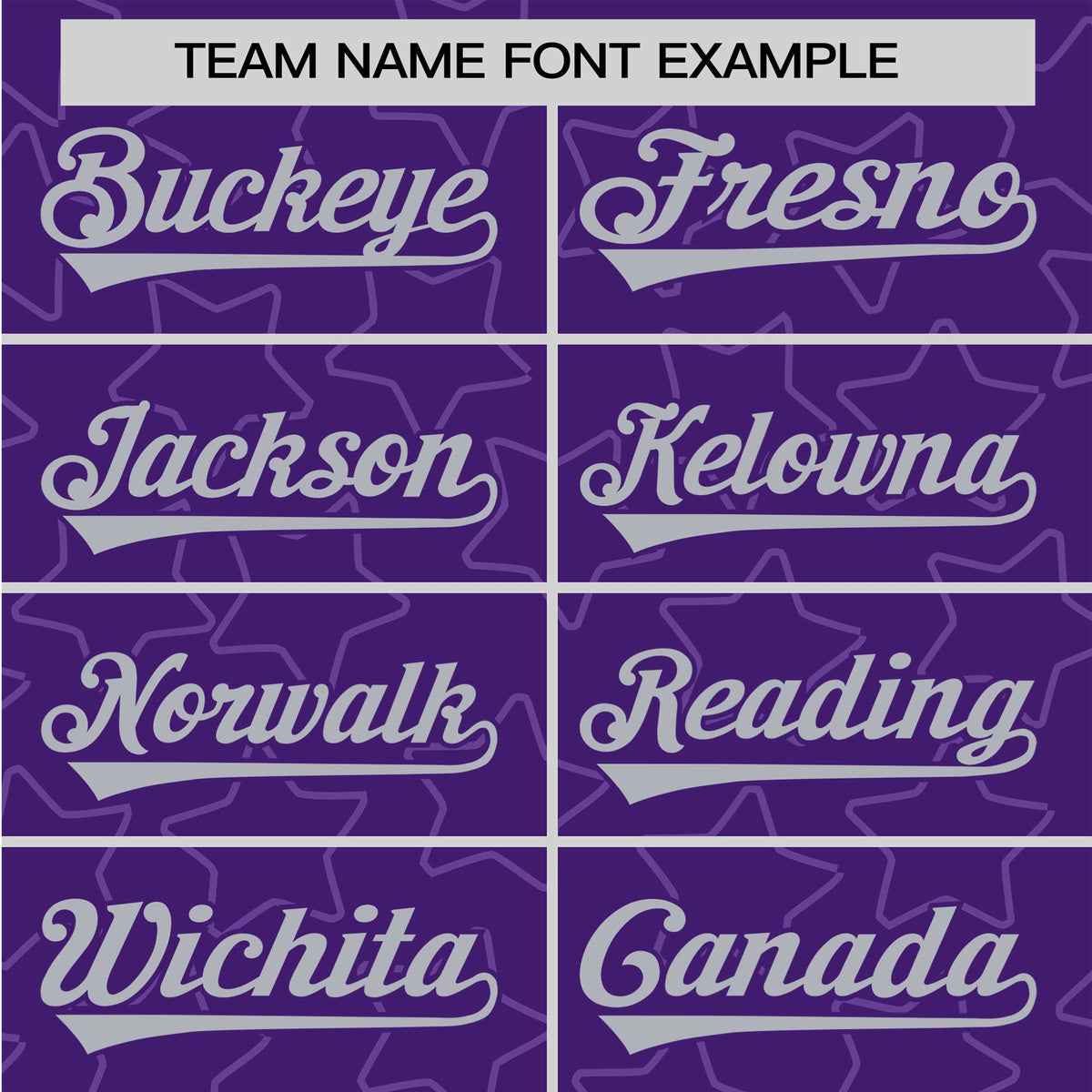 Custom Star Purple White Baseball Jersey Button Down Shirt Personalized for Adults/Youth