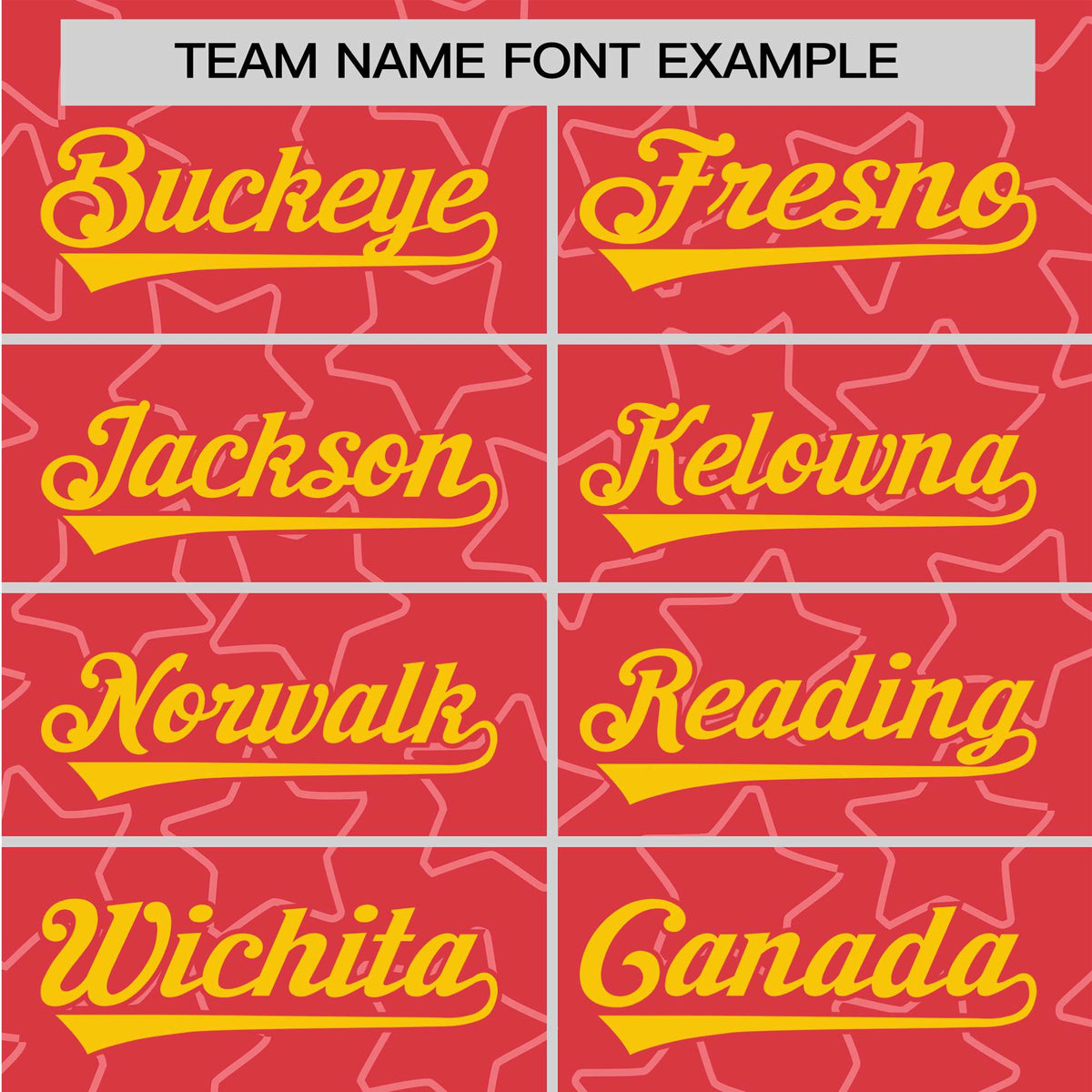 Custom Star Red Gold Baseball Jersey Button Down Shirt Personalized for Adults/Youth