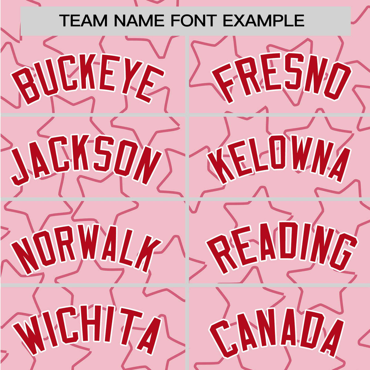 Custom Star Pink Red Baseball Jersey Button Down Shirt Personalized for Adults/Youth